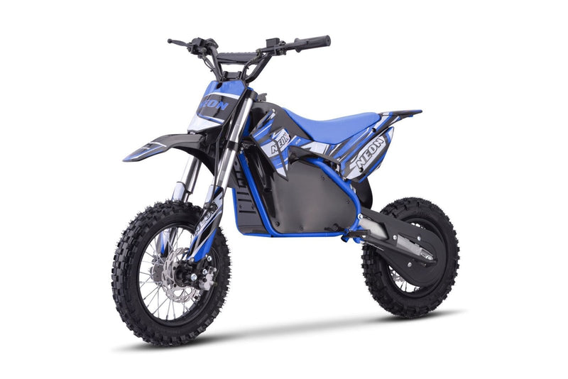 Neon SparkZ: Kids Neon 48v 1200w Electric Dirt Bike