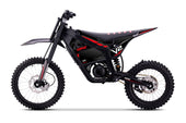 BRZ V2 Pro 72V 10kW 40Ah Off-Road Electric Dirt Bike – 19/16" — Red
