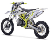 Junior/Adult BRZ Racing Pro 140cc Manual Dirt Bike 17/14" Big Wheel