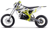 Junior/Adult BRZ Racing Pro 140cc Manual Dirt Bike 17/14" Big Wheel