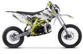 Junior/Adult BRZ Racing Pro 140cc Manual Dirt Bike 17/14" Big Wheel