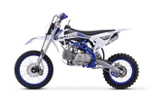 Junior/Adult BRZ Racing Pro 140cc Manual Dirt Bike 17/14" Big Wheel