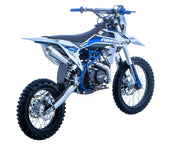 Junior/Adult BRZ Racing Pro 125cc Manual Dirt Bike 17/14” Big Wheel