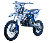 Junior/Adult BRZ Racing Pro 125cc Manual Dirt Bike 17/14” Big Wheel