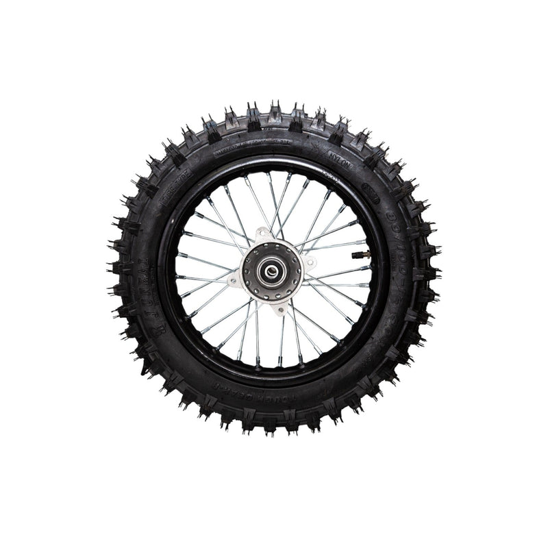 Complete Rear 12" Dirt Bike Wheel