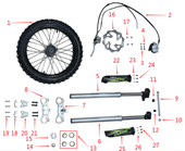 BRZ 72v thunder pro handlebar adjusting nut
