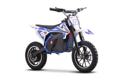 Mini KLF Pro 36V 800W Kids Electric Dirt Bike — Blue