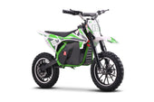 Mini KLF Pro 36V 800W Kids Electric Dirt Bike — Green